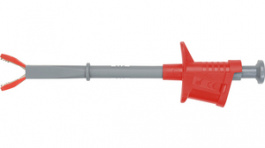 SKPS 7630 Ni / RT, Safety Pincer Clip diam. 4 mm Red, Schutzinger