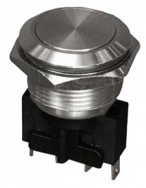 MP0031, Переключатель: антивандальный; Положения: 2; SPDT; 5A/250ВAC; IP66, Bulgin