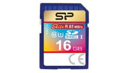 SP016GBSDHAU1V10, Memory Card, 16GB, SDHC, 40MB/s, 25MB/s, Silicon Power