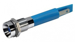 19500437, LED Indicator, Blue, 75mcd, 230V, 8mm, IP67, CML INNOVATIVE TECHNOLOGIES
