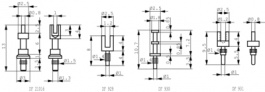 DF 930, Solder support points 1.36 mm, TKW-Elektronik