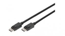AK-340106-030-S, Video Cable, DisplayPort Plug - DisplayPort Plug 3m, DIGITUS