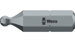 05056352001, Насадка; шестигранная,сфера; HEX 3мм; Длина: 25мм, Wera Tools