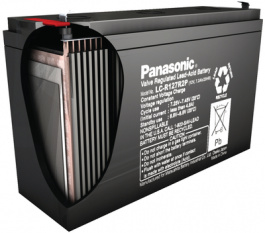 LC-R061R3P, Свинцово-кислотная батарея 6 V 1.3 Ah, Panasonic