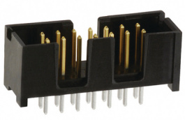 5103309-2, Pin header DIN 41651 14, Male, TE Connectivity