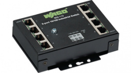 852-112, Industrial Ethernet Switch 8x 10/100 RJ45, Wago