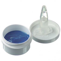 WLK 10, Heat conducting adhesive, 2-comp, 1016 Ohm/cm, 10 g, 0.84 W/, Fischer Elektronik