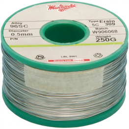IDH 628904, Solder wire Sn96.5/Ag3/Cu0.5 500 g 1 mm, Loctite