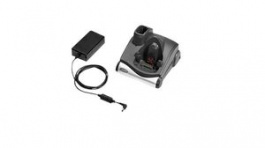 CRD9000-111SES, USB/RS232 Charging Cradle with Spare Battery Charger Kit, EU, Suitable for MC9200 Series, Zebra