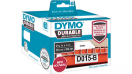 1933088, Durable Shipping Label, 102 x 59 mm, black on white, 1 x 300, Dymo