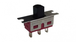 RND 210-00584, Miniature Slide Switch, 1CO, ON-OFF-ON, Soldering Lugs, RND Components