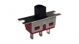 RND 210-00584, Miniature Slide Switch, 1CO, ON-OFF-ON, Soldering Lugs, RND Components