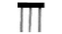 SS411A-L, Board Mount Hall Effect/Magnetic Sensors Flat TO-92, 3.8Vdc Bipolar, PCB, Honeywell