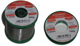 TC HS10, 535766, Solder wire Sn99/Cu1 500 g 1.0 mm, Stannol