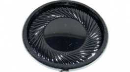 K 28 WPC - 8 Ohm, Miniature Speaker 28mm 8Ohm 2W 76dB Black, Visaton