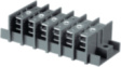3070/PCM/10-5.033 Flat plug connector 4 mm2 nickle-plated brass, polycarbonate insulation