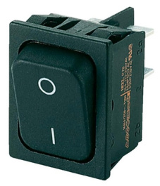 1832.3307, Rocker switch 2P 10 A 250 VAC, Marquardt
