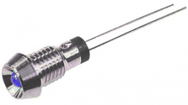 572-320-04-40, LED Indicator blue 4.0...4.5 VDC Stranded Wires, 300 mm, Marl