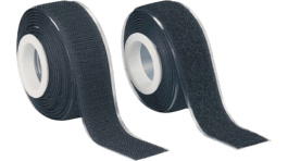 919-330, Hook-and-Loop Tape Black 25 mmx2 m, Fastech