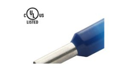 RND 465-00542 [100 шт], Bootlace ferrule 2.5 mm2 blue 14 mm pack of 100 pieces, RND Connect