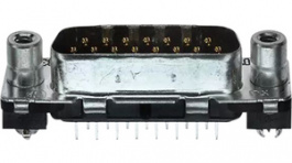 3-338310-2, 15POS.HD20 PLUG ASSY D Subminiature Connector 15 Contact(s) Male 0.108 inch Pitch Solder Terminal %234-40unc Plug, TE Connectivity
