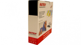 B20-STD999910 [10 м], Hook-and-Loop Fastener Black 20 mmx10 m, Fastech