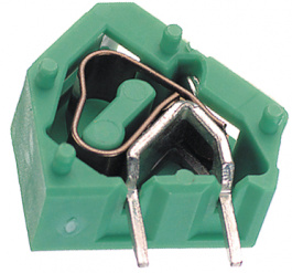 1706727, PCB terminal block 0.2...2.5 mm2 solid 0.2...1.5 mm2 stranded 5.08 mm, 1 poles, Phoenix Contact