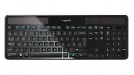 920-002929, Solar Keyboard, K750, UK English, QWERTY, USB, Wireless, Logitech