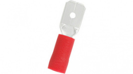 RND 465-00082 [100 шт], Blade Terminal Brass Red 6.3 x 0.8 mm Pack of 100 pieces, RND Connect