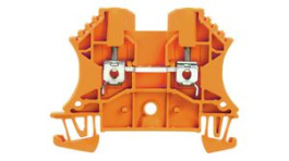 1020060000, Terminal Block, Screw, 2 Poles, 24A, 2.5mm2, Orange, Weidmuller