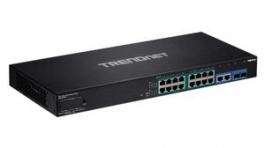TPE-3018LS, PoE Switch, Managed, 1Gbps, 220W, RJ45 Ports 18, PoE Ports 16, Trendnet