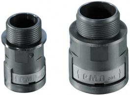 BVND-M160GT, Концевой разъем прямой; Резьба: метрическая,внешняя; полиамид 6, PMA AG (Cable protection)