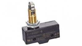 Z-15GQ21, Basic Switch, 1CO, Panel Mount Cross Roller Plunger, Omron