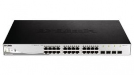 DGS-1210-28MP, 24x PoE Gigabit Switch Smart, D-Link