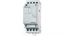 22.34.0.012.4320, Contactor, 4NO, 12V, 25A, 6.25kVA, FINDER