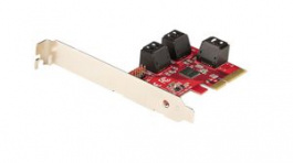 6P6G-PCIE-SATA-CARD, 6 Port SATA Expansion Card, PCI-E x4, SATA III, StarTech.com