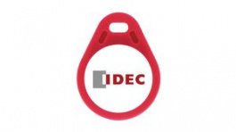 KW9Z-T1X3R, RFID Tag, Red 13.56MHz ISO 14443 A, IDEC