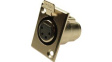 FC6120 Audio Connector 4ACF/M 4 Pin Nickel Socket