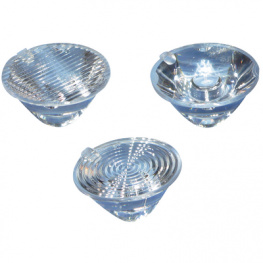10193, LED lens narrow Luxeon Rebel, Carclo Tech. Plastic