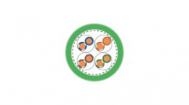 ETHERLINE Cat. 6A P [50 м], LAN Cable PUR CAT6a 4x2x0.34mm2 S/FTP Green 50m, LAPP