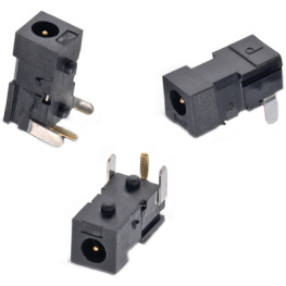 694101308002, DC Power jack, Female, 2.8 mmSeries WR-DC 90° THT, WURTH Elektronik