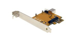 PEX2MPEX, PCI Express to Mini PCI Express Card Adapter IDC/USB-B/Mini PCI Express PCI-E x1, StarTech.com