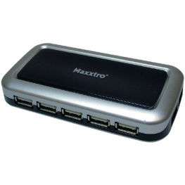 MX-UA6, USB 2.0 Desktop Hub USB 2.0 10x, Maxxtro