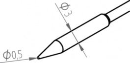 0462PDLF005/SB [2 шт], Soldering tip PU=2 ST, Ersa