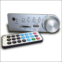 KIT MP2388, Простой встраиваемый USB-MP3 / WMA плеер, МАСТЕР КИТ