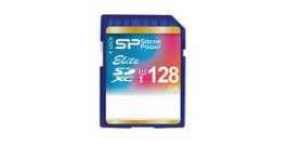 SP128GBSDXCU3V10, Memory Card, 128GB, SDXC, 90MB/s, 80MB/s, Silicon Power