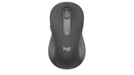 910-006253, Mouse M650 4000dpi Optical Ambidextrous Black, Logitech