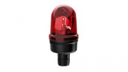 885.140.75, Rotating Mirror Beacon Red 24VAC / DC LED, WERMA Signaltechnik