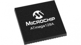 ATMEGA128A-MU, AVR RISC Microcontroller VQFN-64 Flash 4KB, Microchip
