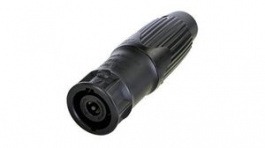NLT8MXX-BAG, Cable Connector, Black, 8 Poles, Neutrik